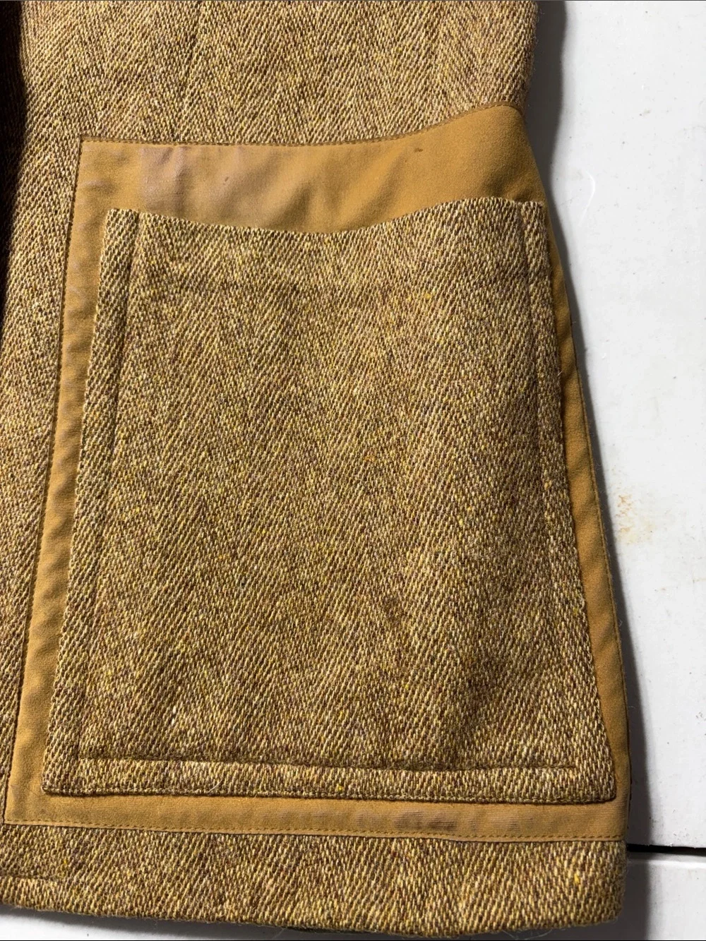 Vintage Wool Tweed Sport Coat
